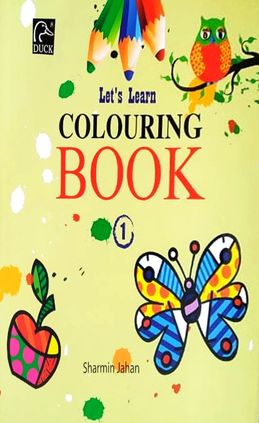 Let's Learn Colouring Book 1