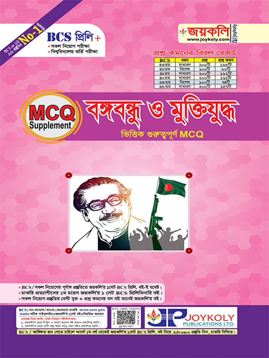 BCS প্রিলি এমসিকিউ সাপ্লিমেন্ট : বঙ্গবন্ধু ও মুক্তিযুদ্ধ ভিত্তিক গুরুত্বপূর্ণ এমসিকিউ