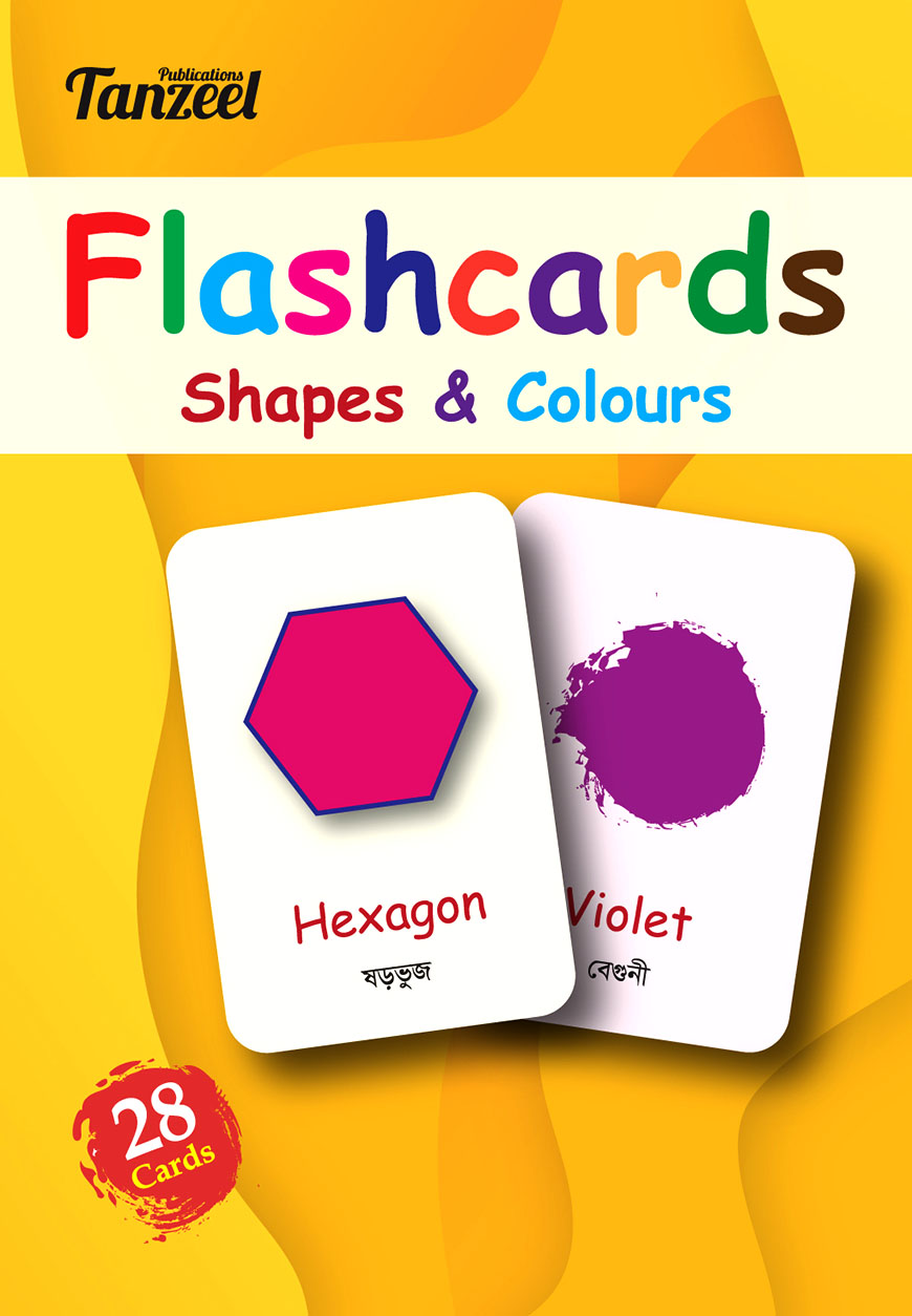 Flashcards : Shapes and Colours  : 28 cards
